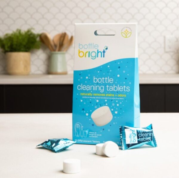 Bottle Bright Cleaning Tablets - No Rinsing - Biodegradable