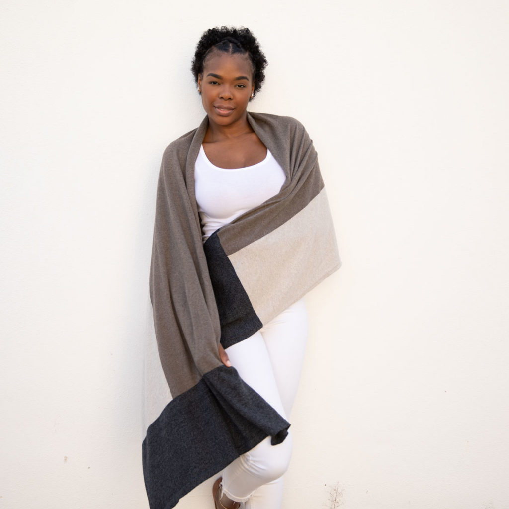 Organic Cotton Travel Scarf - Sustainable Travel & Living