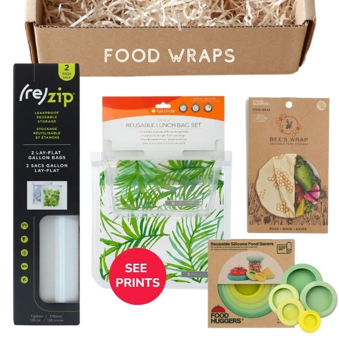 For Good Kitchen Compostable Gallon Zipper Bags, Parchment Paper and Food  Wrap Bundle – Full Circle Home