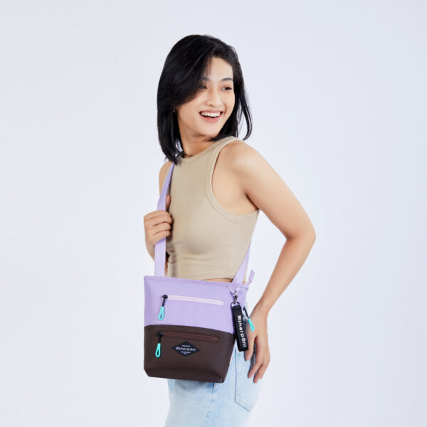 Sadie Crossbody Bag - Made from 100% Recycled Fabric - Sustainable